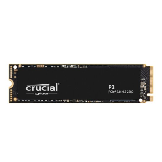 Picture of Crucial P3 500GB M.2 NVMe 3D NAND SSD