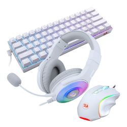 Picture of REDRAGON 3IN1 MS|HS|KB WIRED COMBO - WHITE