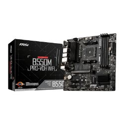 Picture of MSI B550M PRO-VDH WIFI AMD AM4 MATX Gaming Motherboard