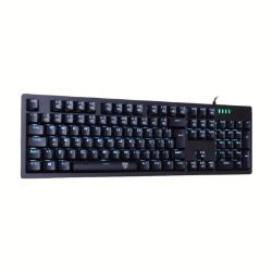 Picture of T-Dagger Bermuda Blue-Ice LED Backlit|150cm Cable|104 Key|Mechanical Keyboard - Black