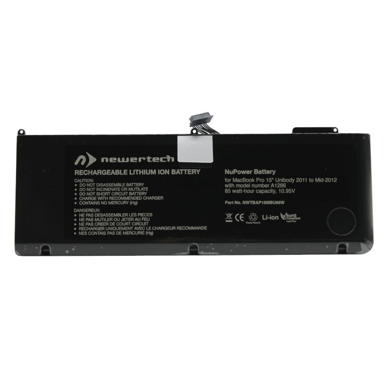 Picture of Newertech 85W Replacement Battery for 15 Macbook Pro (Early 2011-Mid 2012)