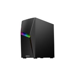 Picture of Raidmax F03 ATX | Micro-ATX | Mini-ITX ARGB Mid-Tower Gaming Chassis - Black