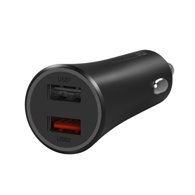 Picture of Xiaomi 37W Dual-Port Car Charger - Black