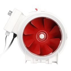 Picture of Vtronic 150mm/6" Temperature control AC Inline Duct Fan