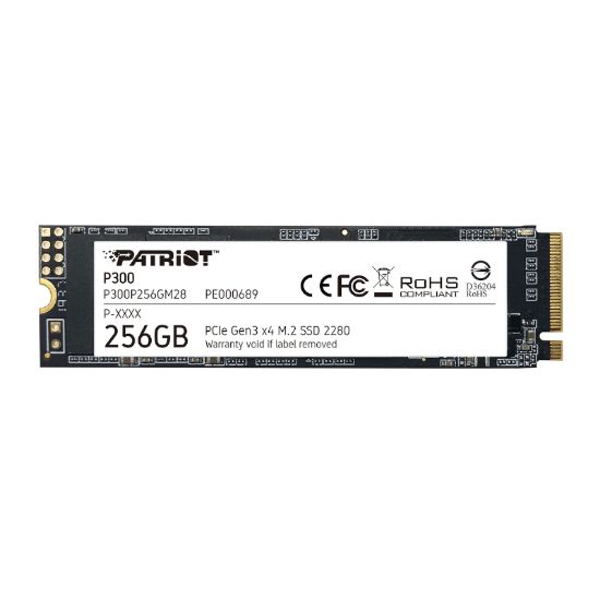 Picture of Patriot P300 256GB M.2 PCIe NVMe SSD