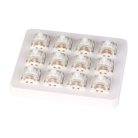 Picture of Keychron White Gateron Switch with Holder Set 12Pcs/Set