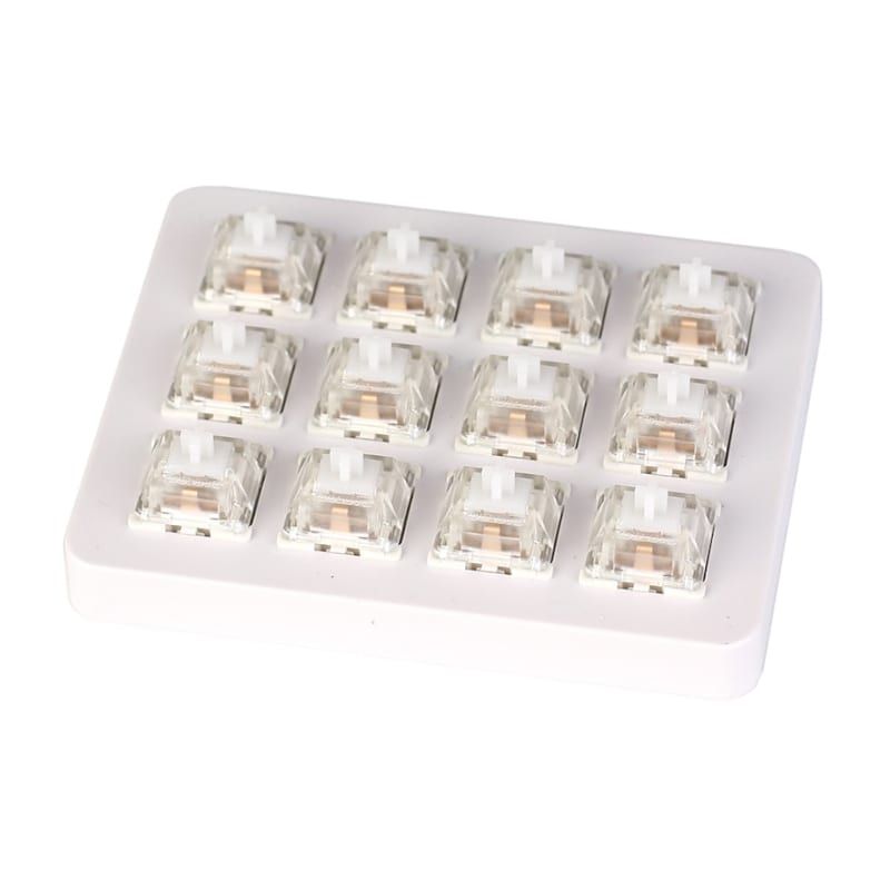 Picture of Keychron White Gateron Switch with Holder Set 12Pcs/Set