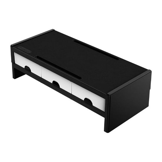 Picture of ORICO 14cm Desktop Monitor Stand with Drawers - Black