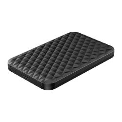 Picture of ORICO 2.5" 5Gbps|USB3.0|Diamond Pattern Design|Supports up to 4TB - Hard Drive Enclosure - Black