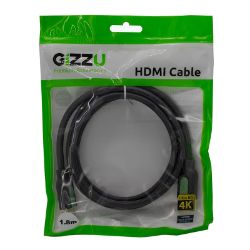 Picture of GIZZU High Speed V2.0 HDMI 1.8m Cable with Ethernet Polybag