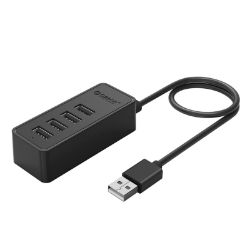 Picture of ORICO 4 Port USB2.0 Hub - Black