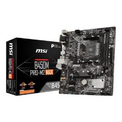 Picture of MSI B450M PRO-M2 MAX AMD AM4 M-ATX Gaming Motherboard