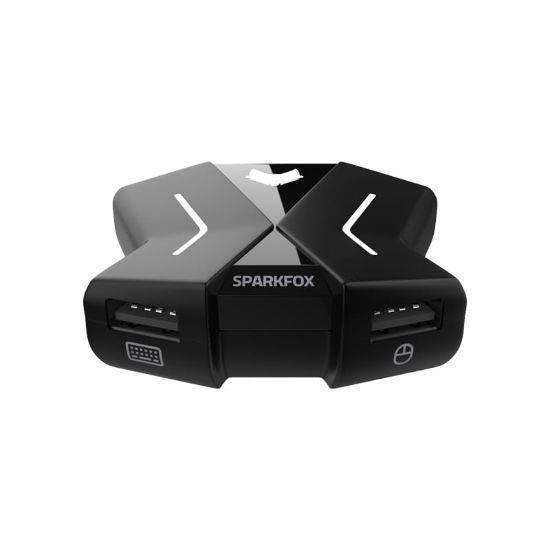 Picture of Sparkfox Pro-Kam Gamepad to Mouse and Keyboard Converter Adapter with Desktop App Black