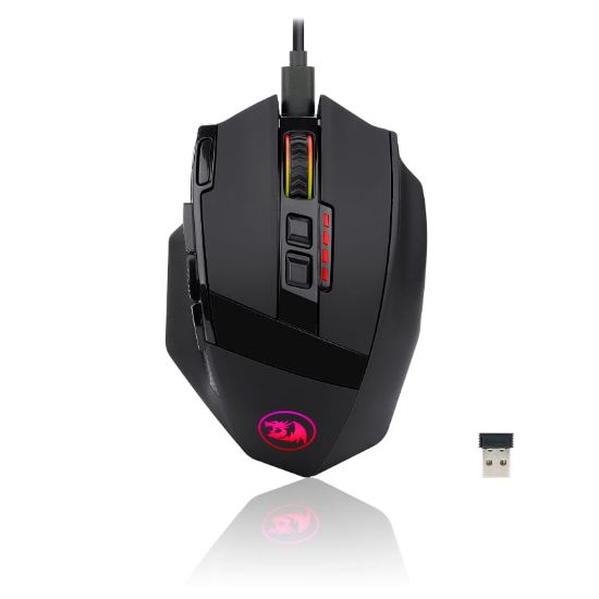 Picture of REDRAGON SNIPER PRO 16000DPI Wireless RGB Gaming Mouse - Black