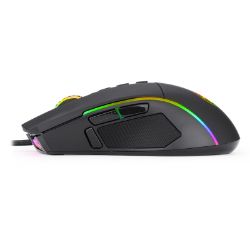 Picture of REDRAGON LONEWOLF PRO 32000DPI RGB Gaming Mouse - Black