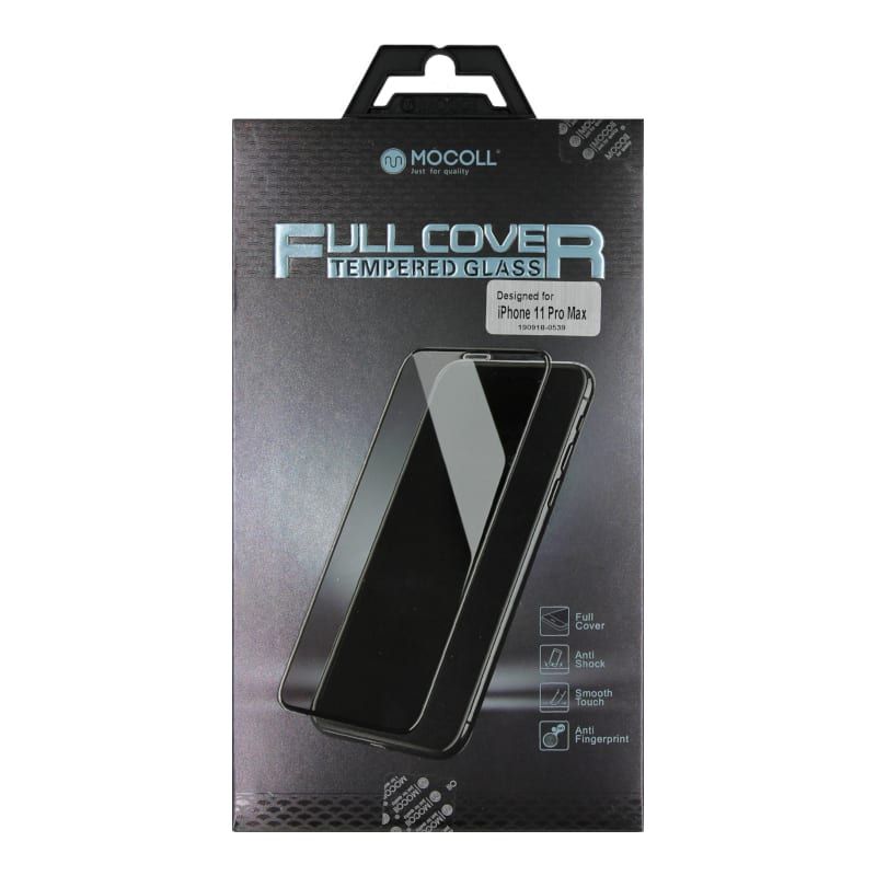 Picture of Mocoll 2.5D Tempered Glass Full Cover Screen Protector for iPhone 11 ProMax - Black