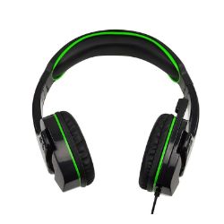 Picture of Sparkfox X-Box One SF1 Stereo Headset - Black and Green